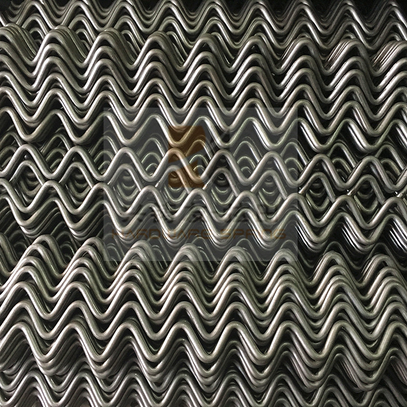 东莞厂家专业生产蛇形铁线碳钢线蹦床弹簧 V形钢线成型折弯SUS304