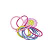 Korean hair jewelry children's pack 500 head rope rubber band fluorescent color tie hair knot hair circles hair rope wholesale