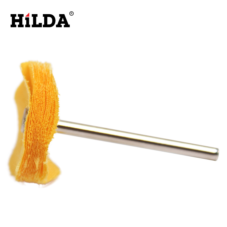 Suministro Hilda molino eléctrico accesorios Jade talla Jade ágata núcleo de oliva talla de madera pulido colgante molino accesorios rueda de tela