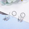 Cute short earrings, Korean style