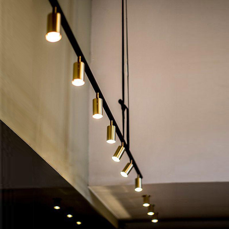 Modern golden design ceiling lamp for living room