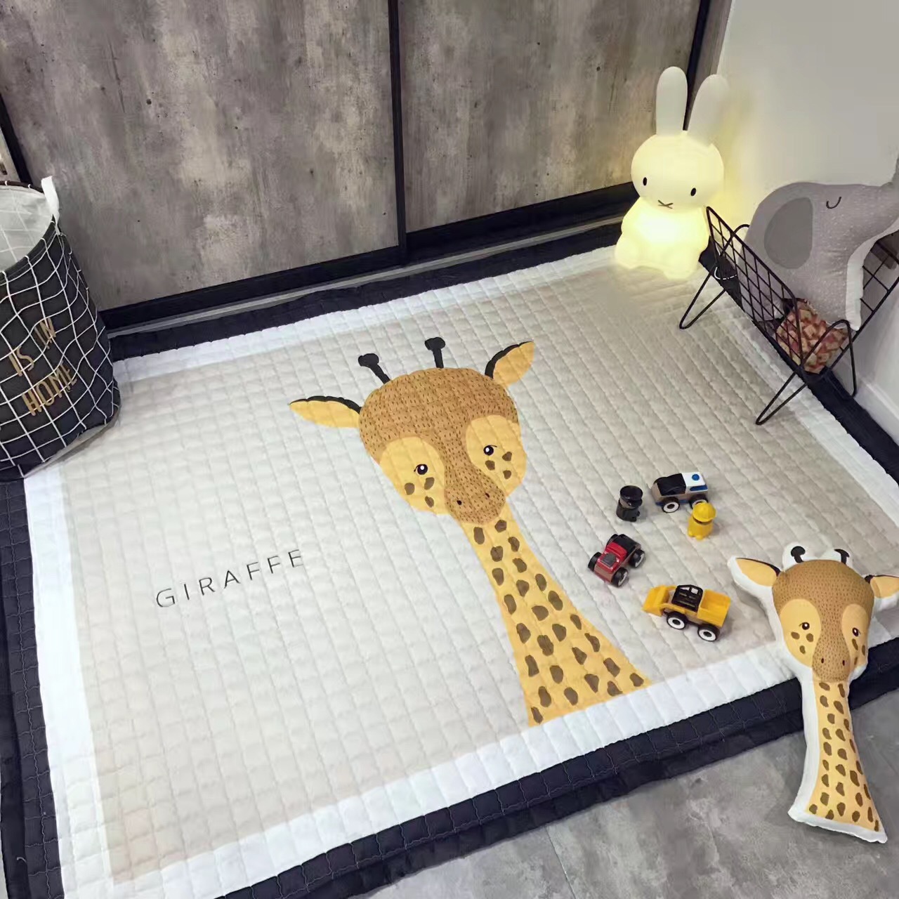 Northern Europe children Mat baby a living room Climbing pad household Autumn and winter environmental protection Child Cushion rectangle Mat