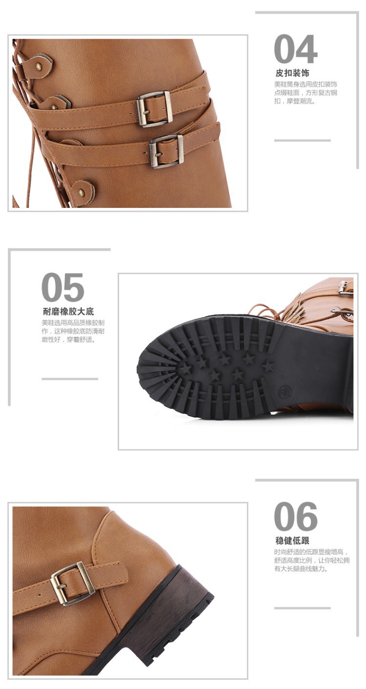 Bottes femme en PU artificiel - Ref 3354698 Image 13