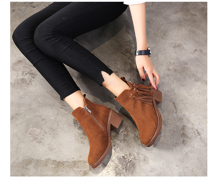 Bottes femme en En cuir - Ref 3355172 Image 19