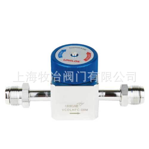 VCDHF -高流量型低压隔膜阀（手动操作）韩国UNI-LOK