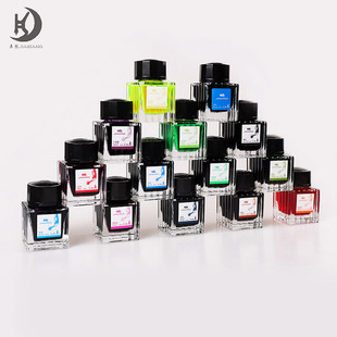 Jinhao 3001 non-carbon color ink 13 colors glass pen dipping pen applicable hand account colorful ink