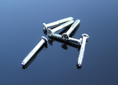 M2.3*16 Half Thread Self-Tapping Screw, Pointed Half Thread Self-Tapping Bolt, Model Assembly Special Screw, 10-Pack