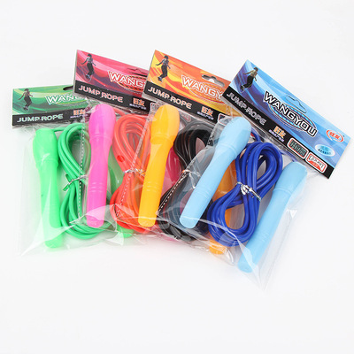Wang friends major Plastic Thread skipping rope Manufactor Direct selling children Toys student train Bodybuilding equipment Sporting Goods