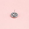 Fashionable earrings, Korean style, with snowflakes, Birthday gift, wholesale