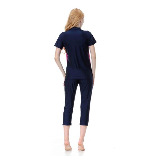 Women's Contrast Color Three Piece Swimsuit Conservative Swimsuit, H1005, Hot Sale on AliExpress, EBAY, Amazon