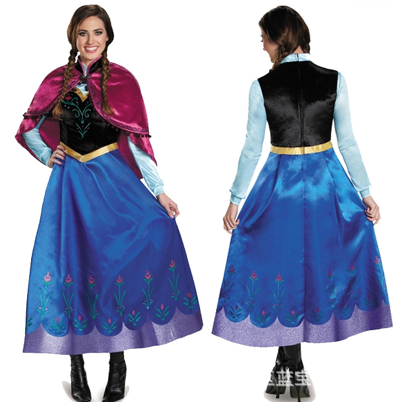 Halloween Frozen anna anna Aisha Princess adult dress dress anime cos