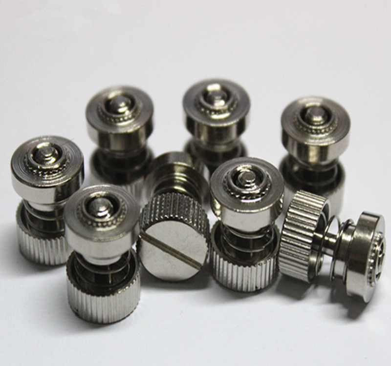 深圳精密五金厂供应松不脱PF30-M3压铆 涨铆弹簧螺钉铝制手紧螺钉