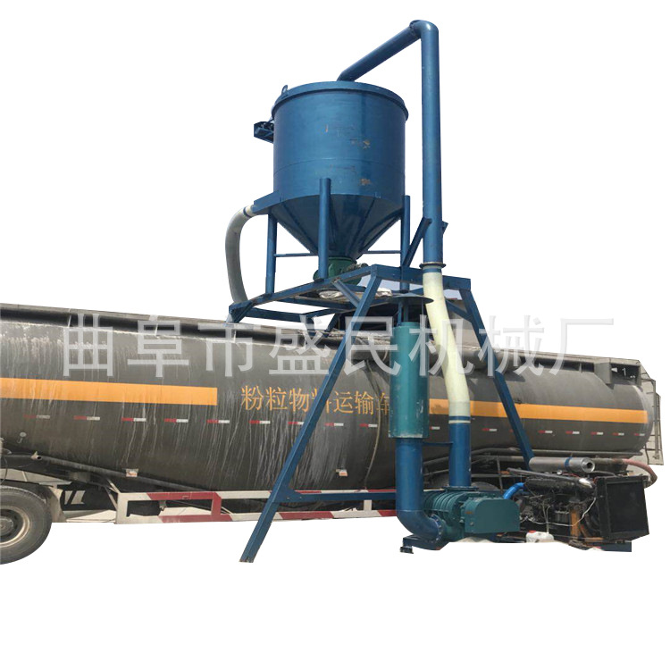 50吨/时粉煤灰装车气力输送机 厂家供应粉料自吸式气力输送机