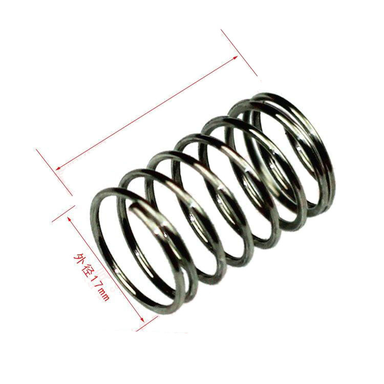 40 55 58型气室座弹簧高压清洗机洗车机冲洗器泵头配件长30外径17