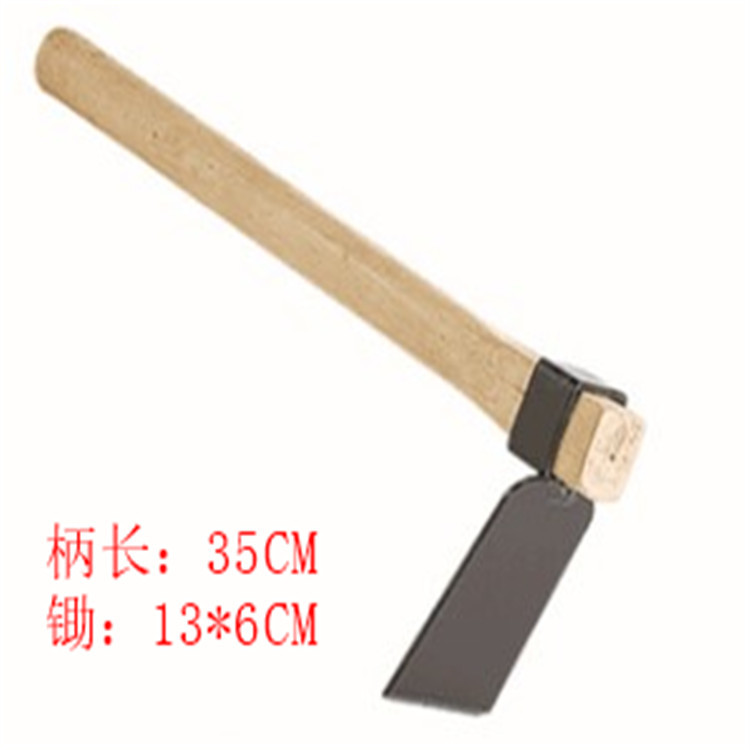 户外园林野营工具 木柄锄头儿童园林锄沙滩玩具 园林工具野营锄头