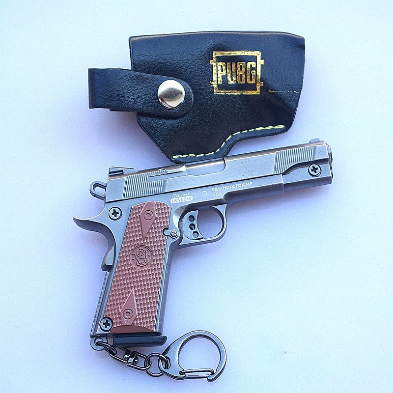 Оружие, пистолет, металлический чемоданчик, брелок, P1911