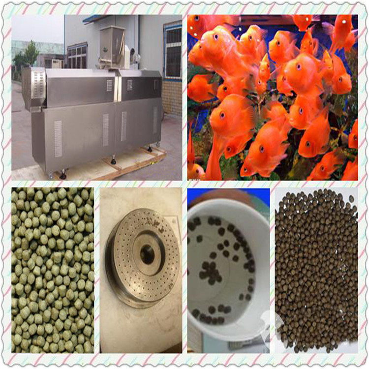 鱼饲料颗粒机罗飞鱼饲料鱼饲料设备饲料加工机械宠物饲料生产线