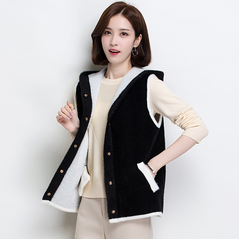 Gilet femme YAQI en Tricot - Ref 3317393 Image 6