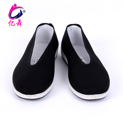 Spring and summer The old quarter Beijing cloth shoes Soft soled shoes for work ventilation comfortable Buddhist monk Take a walk leisure time A pedal