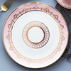 Scandinavian villa, dinner plate, tableware, coffee set, European style