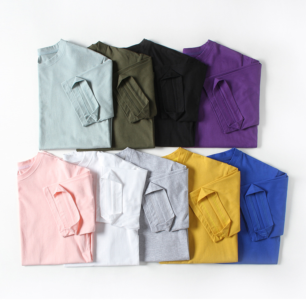 Class clothes customized Manufactor men and women Same item pure cotton Solid Short sleeved T-shirt coverall Community service T-shirt Customize