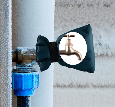 亚马逊热销户外 水龙头防冻保护罩 冬天水龙头防冻套 可真空包装|ms