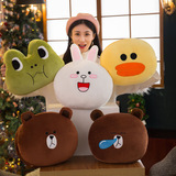 Мультяшные шпильки для волос, подушка, плюшевая игрушка для сна, грелка для рук, оптовые продажи