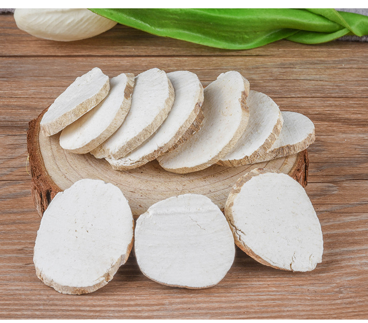 Tian Hua Fen Slices (Trichosanthes kirilowii) — Sulfur-Free Dried Root for Tea & Soup quality and texture