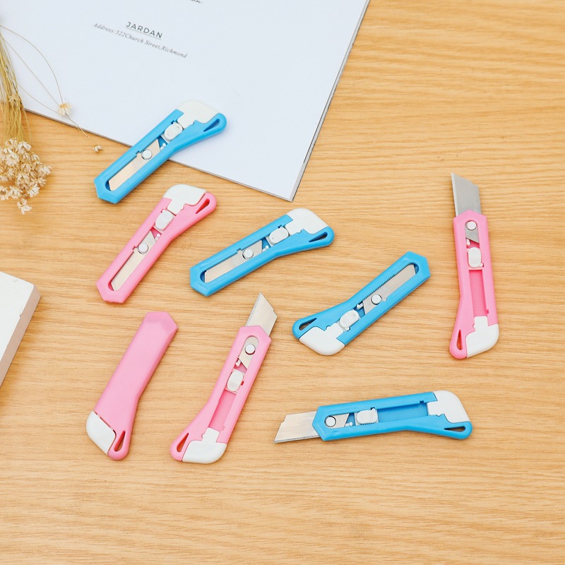 便携迷你墙纸小刀 开箱刀手机壳diy工具学生儿童工艺裁纸刀美工刀详情7