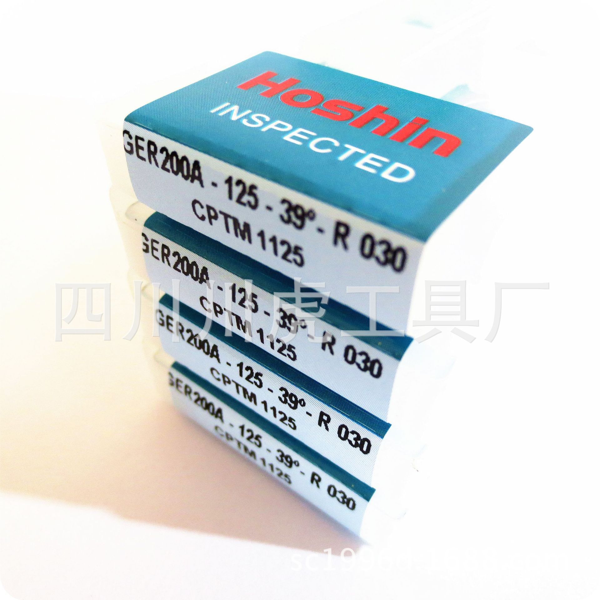 非标锯齿型螺纹刀片/39度极小孔螺纹刀片：GER200A-125-39°-R030