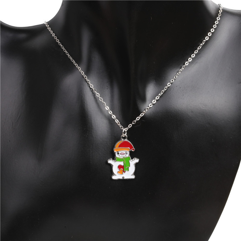 Alloy Fashion Geometric necklace  snowman NHYL0331snowmanpicture12