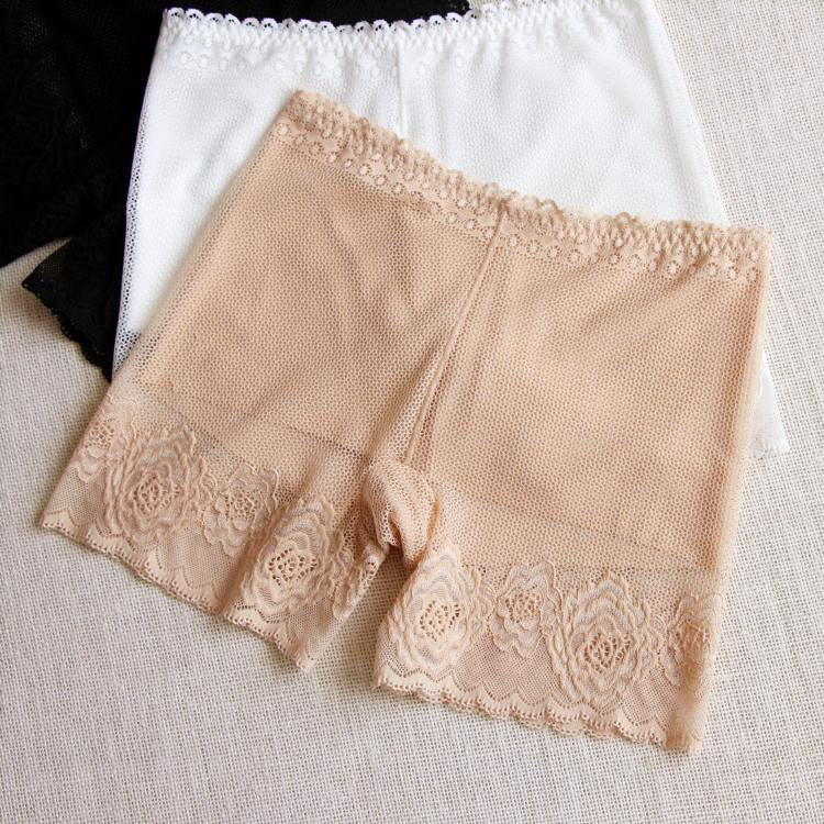 Lace Safety trousers Anti emptied summer modal Primer Three minutes of pants Thin section Insurance pants shorts