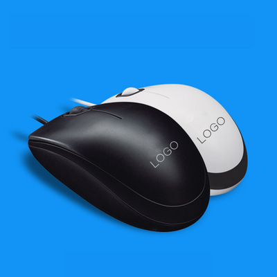 M100R有线鼠标1.8M线长升级版台式机笔记本电脑鼠标通用|ms