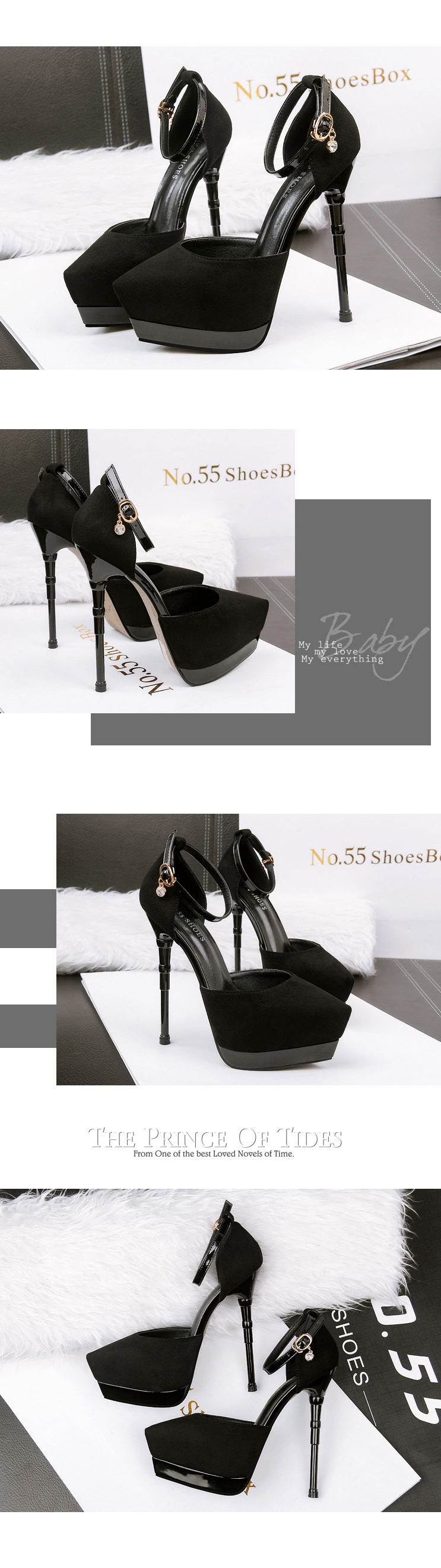 Chaussures été pour femme NO.55 SHOES en Caoutchouc - Ref 3346448 Image 18