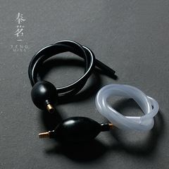 Tea tray drain pipe, tea set accessories, water-absorbing ball, tea table drain pipe, Kung Fu tea ceremony spare parts, tea dregs bucket, thickened hose