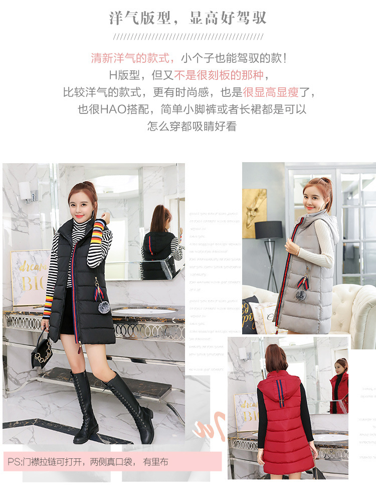 Gilet femme en Mélange de coton - Ref 3316385 Image 30