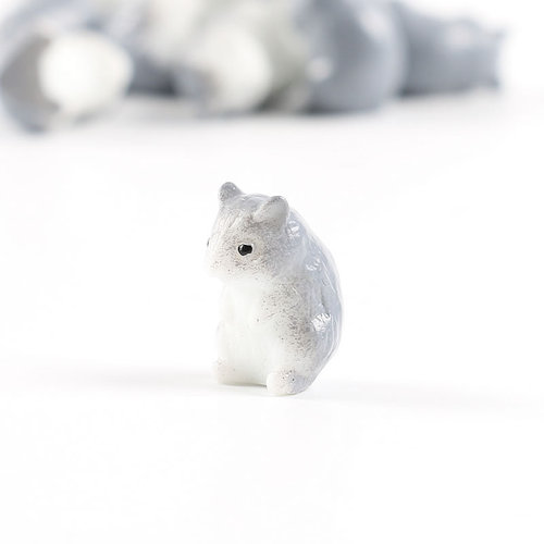 Zakka groceries, mouse micro-landscape accessories, resin crafts small ornaments, cute hamster, background props