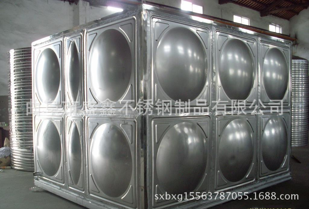 银川厂家直供不锈钢304水箱方形组合式水箱二次供水设备