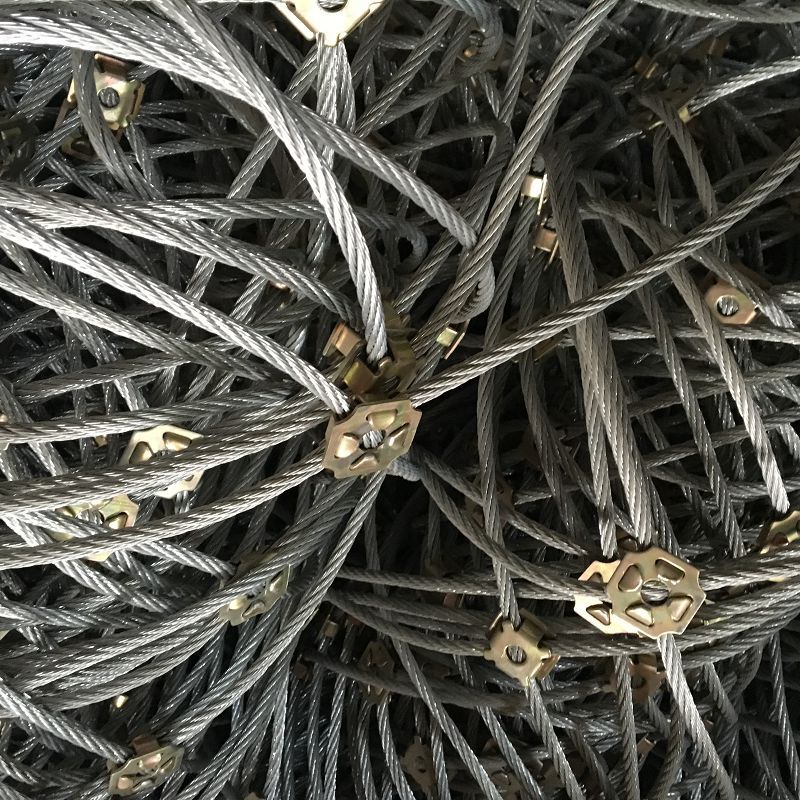 边坡防护网直销 SNS柔性被动防护网 山体主动防护网 广州钢绳网