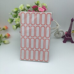 Self-adhesive label sticker mouth-picking paper product price marking paper self-adhesive handwritten classification sticker wholesale