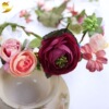 Simulation Flower Ring Bride's Head Gets Marriage Handmade Ring Ring Blossom Flower Simulation Rose Vine Women's new model