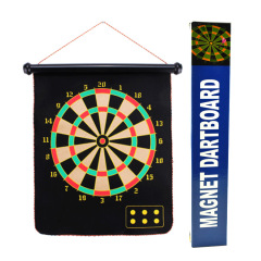 Magnetic dart board set household double-sided dart board large safety magnet children's indoor toy flying target board