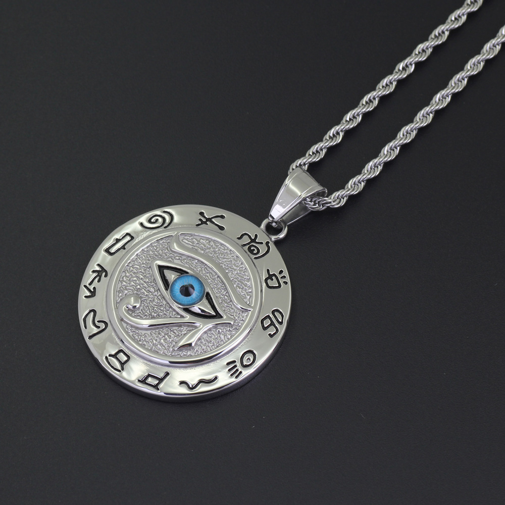 Wholesale Egyptian The Eye Of Horus Pendant Necklace For Women/Men Gold