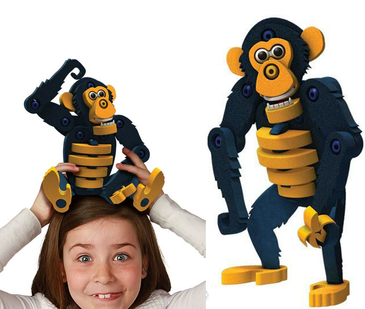 Прямая поставка с фабрики 3D трехмерная сборка животных EVA пена динозавр сборка животных Ручные творческие игрушки