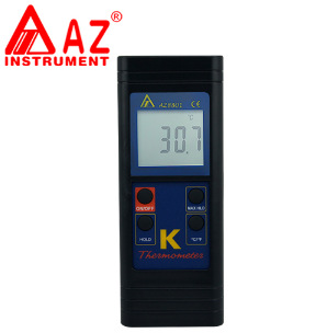 台湾衡欣  AZ8801 工手持式大荧幕K型热电偶电子温度计仪表