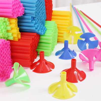 Manufactor Direct selling Push gift 40cm Latex balloons festival wedding decorate balloon parts Prop rod