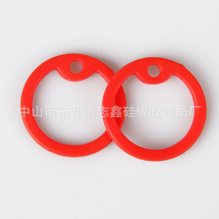 硅胶圈 狗牌套 橡胶套 消音圈 橡胶制品厂 吊牌胶圈 单孔狗牌