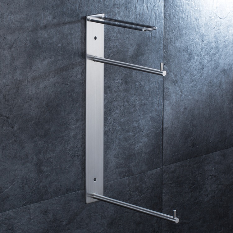 304不锈钢3层衣架收纳架