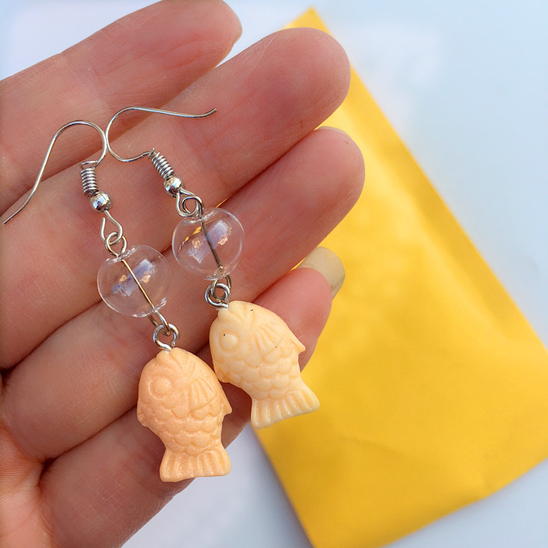 Novelty Geometric Plastic Resin Earrings display picture 6