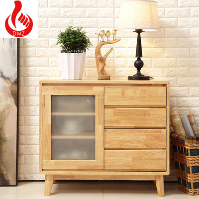 Northern Europe Simplicity Sideboard Japanese Cupboard Restaurant cabinet a living room multi-function Lockers Manufactor customized wholesale